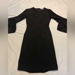 ANTONIO MELANI Black Long Sleeve Dress